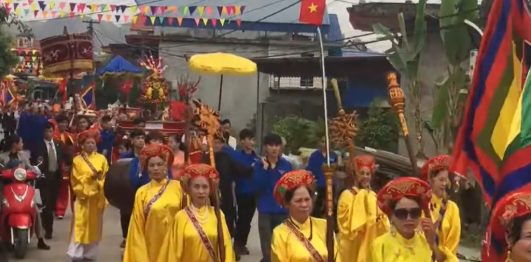 Lễ hội truyền thống Đình Làng (Đình Tây)