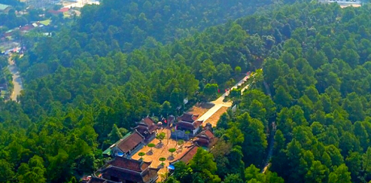 Núi Dũng Quyết và khu vực Phượng Hoàng Trung Đô