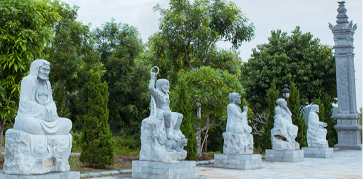 Chùa Lâm Hà (trong khu sinh thái Diễn Lâm)