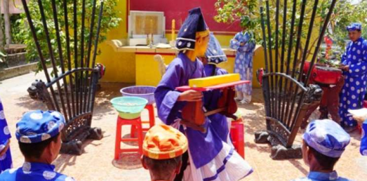 Lễ cúng thần Nông tại xã Nam Thành, Yên Thành