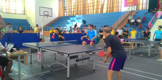 Đại hội thể dục thể thao cấp xã tại TP Vinh