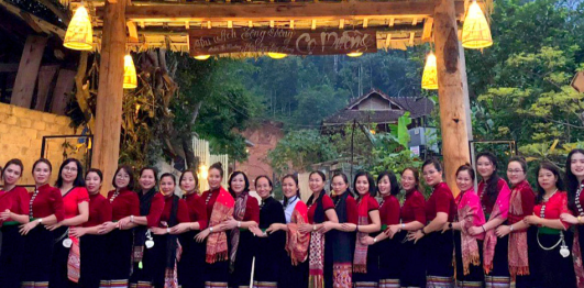 Điểm du lịch cộng đồng Cọ Muồng