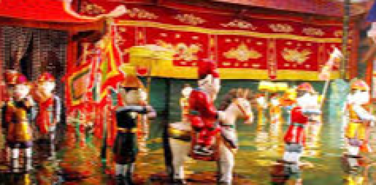 Làng nghề rối nước Đào Thục