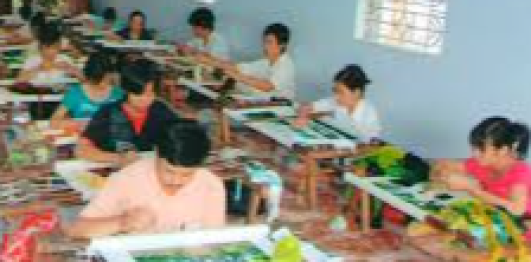 Làng nghề thêu Thắng Lợi