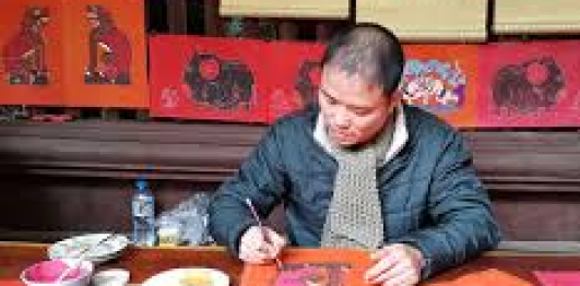 Làng nghề tranh Kim Hoàng
