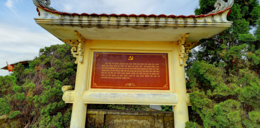 Pháo đài Xuân Canh tại khu vực chùa Vân Hoạch