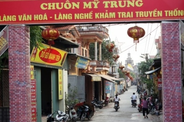 Làng nghề khảm trai Chuôn Ngọ