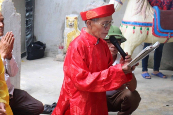 Lễ cúng thần Nông tại xã Nam Thành, Yên Thành