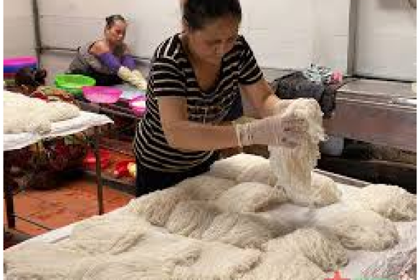Làng nghề bún Phú Đô