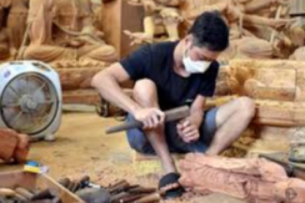 Làng nghề đục chạm gỗ cao cấp và mộc dân dụng Ngọc Than