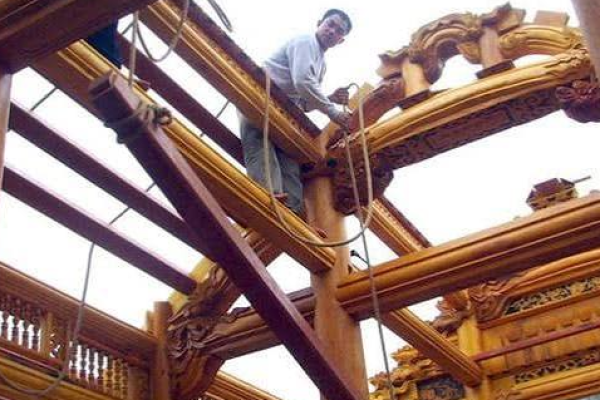 Làng nghề truyền thống mộc dân dụng và làm nhà gỗ Hương Ngải