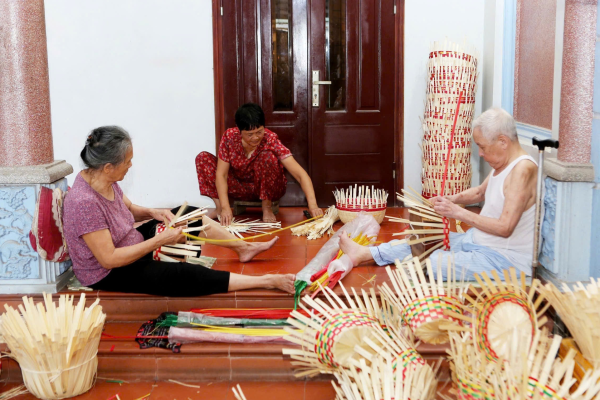 Làng nghề mây tre đan thôn 3