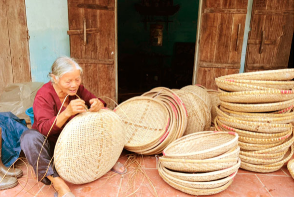 Làng nghề tre nan Nghĩa Hương