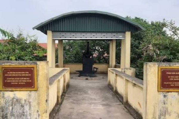 Pháo đài Xuân Canh tại khu vực chùa Vân Hoạch
