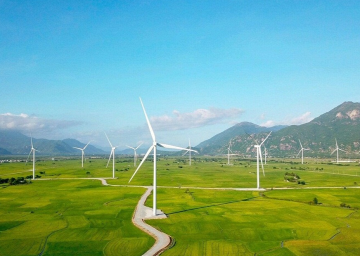 Cánh đồng điện gió Mũi Dinh