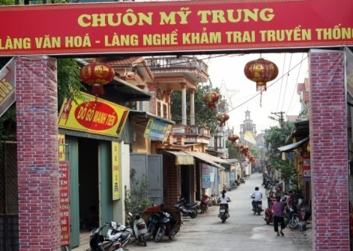 Làng nghề khảm trai Chuôn Ngọ