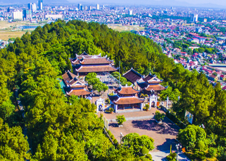Núi Dũng Quyết và khu vực Phượng Hoàng Trung Đô