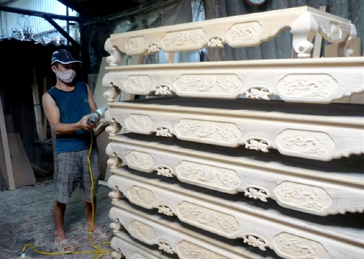 Làng nghề truyền thống mộc thôn Đại Nghiệp