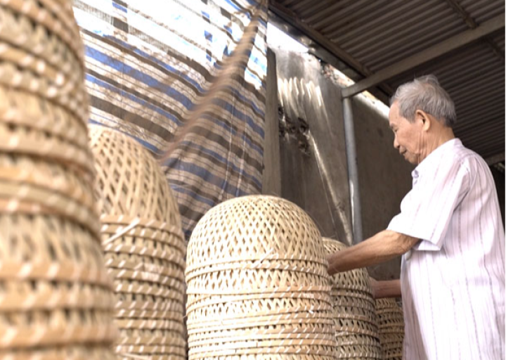 Làng nghề mây tre giang thôn Yên Kiện