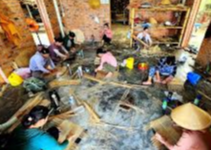 Làng nghề đan lát Nam Cường