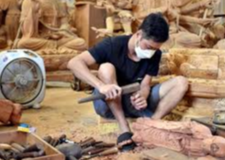 Làng nghề đục chạm gỗ cao cấp và mộc dân dụng Ngọc Than