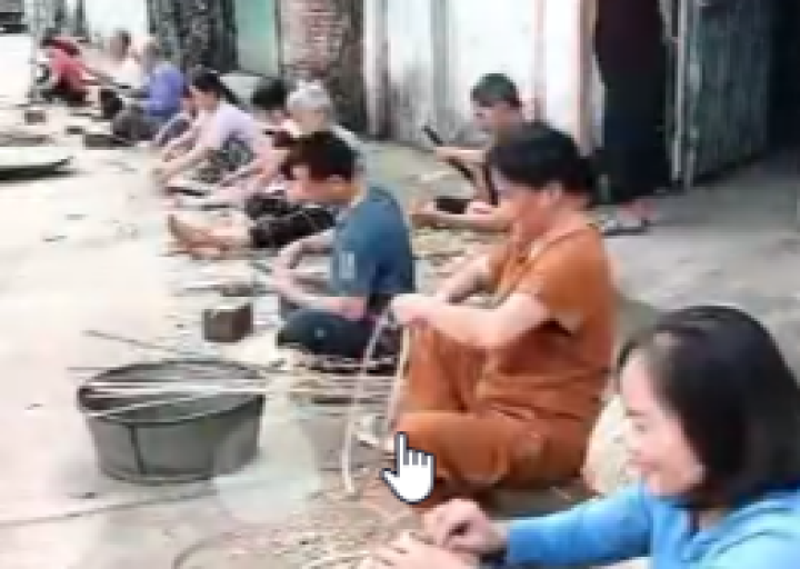 Làng nghề truyền thống Mây tre đan Xuân Dương