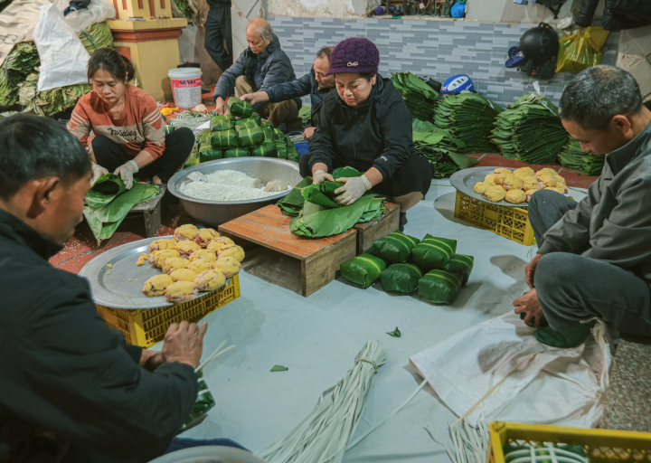 Làng nghề truyền thống làm bánh Tranh Khúc