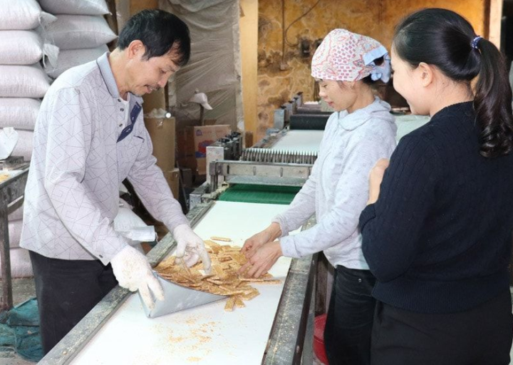 Làng nghề CB lương thực thực phẩm thôn Tháp Thượng