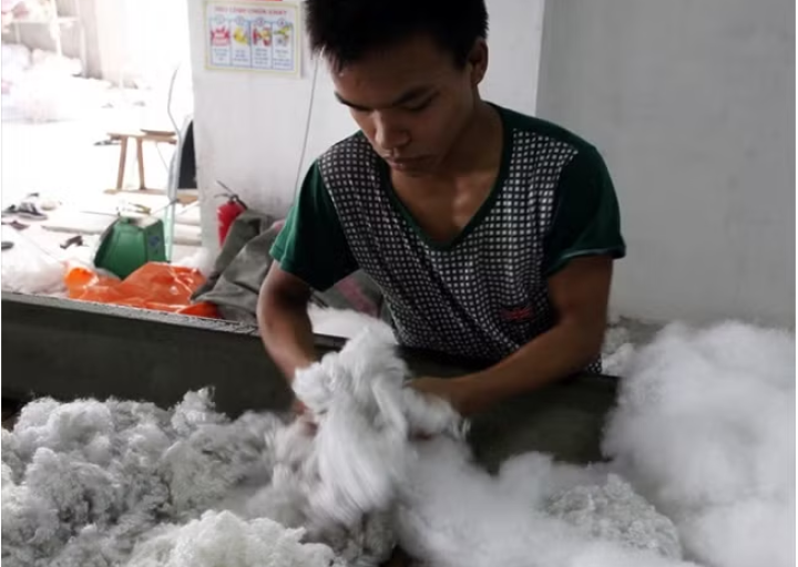 Làng nghề bông len thôn Trát Cầu