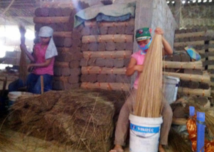 Làng nghề tre giang đan Trường Thịnh