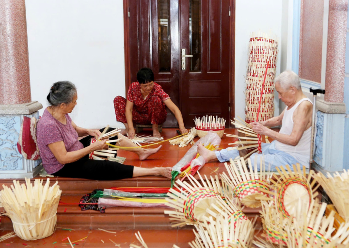 Làng nghề mây tre đan thôn 3