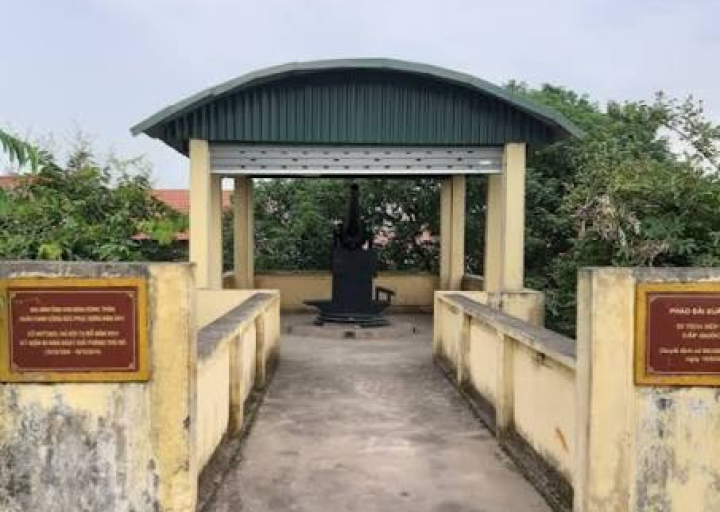 Pháo đài Xuân Canh tại khu vực chùa Vân Hoạch