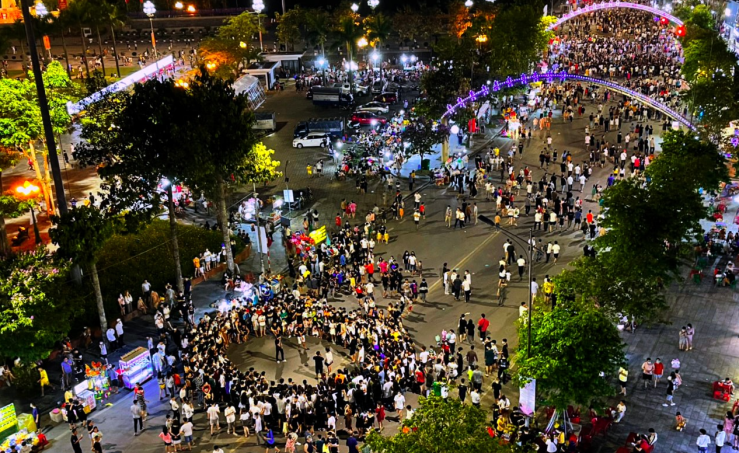 Phố đi bộ Thành phố Vinh