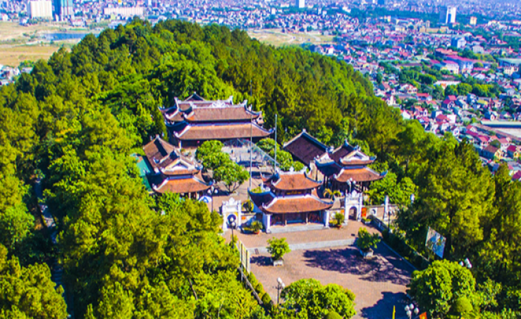 Núi Dũng Quyết và khu vực Phượng Hoàng Trung Đô